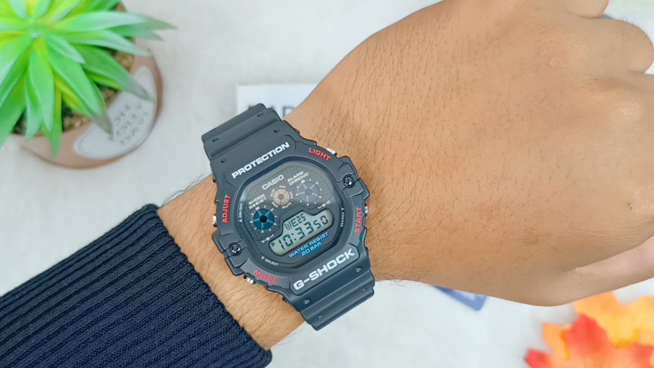 Casio G-Shock Standard Digital Black Dial Black Resin