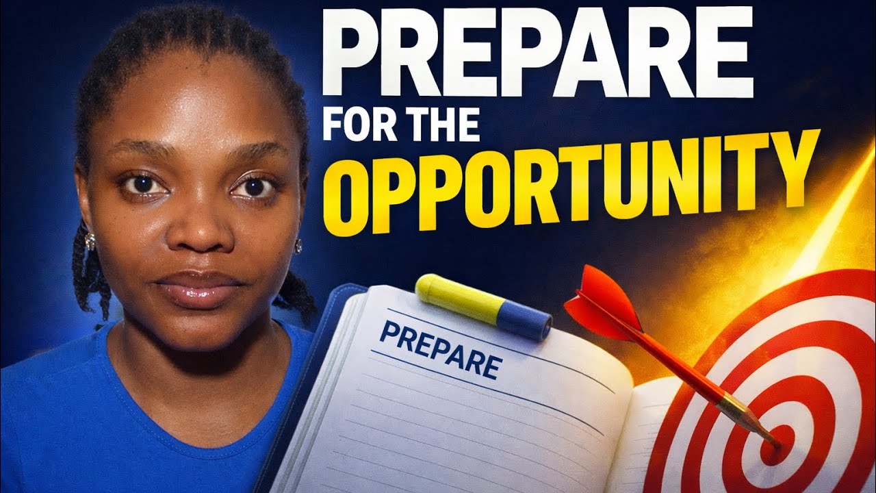 How to Prepare for Opportunities Before They Arrive ( Episode 37 )