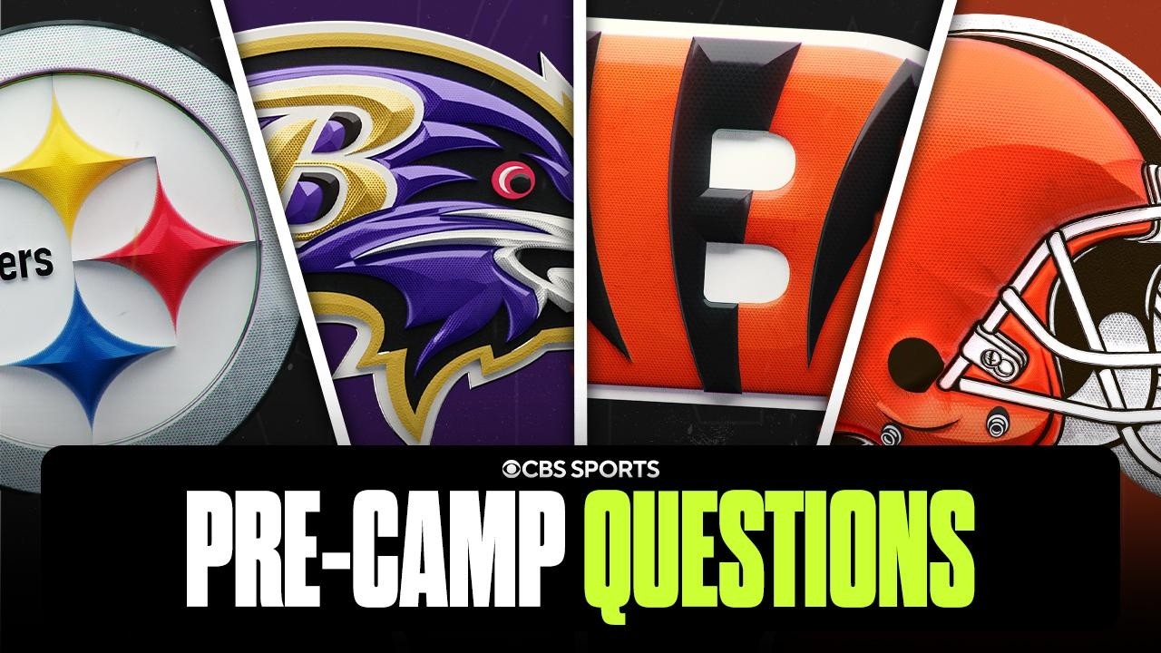 Biggest questions before NFL training camp for AFC North teams 🤔