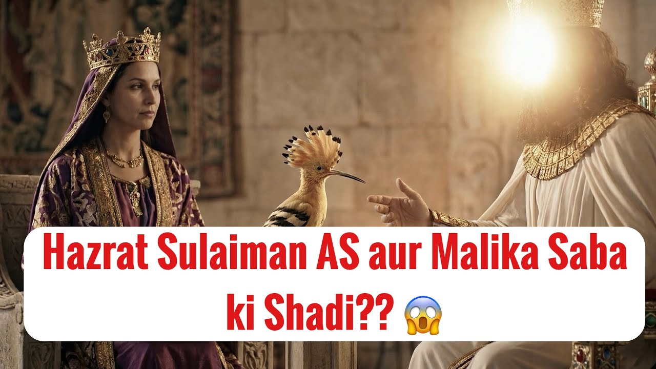 Kya Hazrat Sulaiman AS aur Malika Bilqees ki Shadi Hui Thi? | Quranic Stories