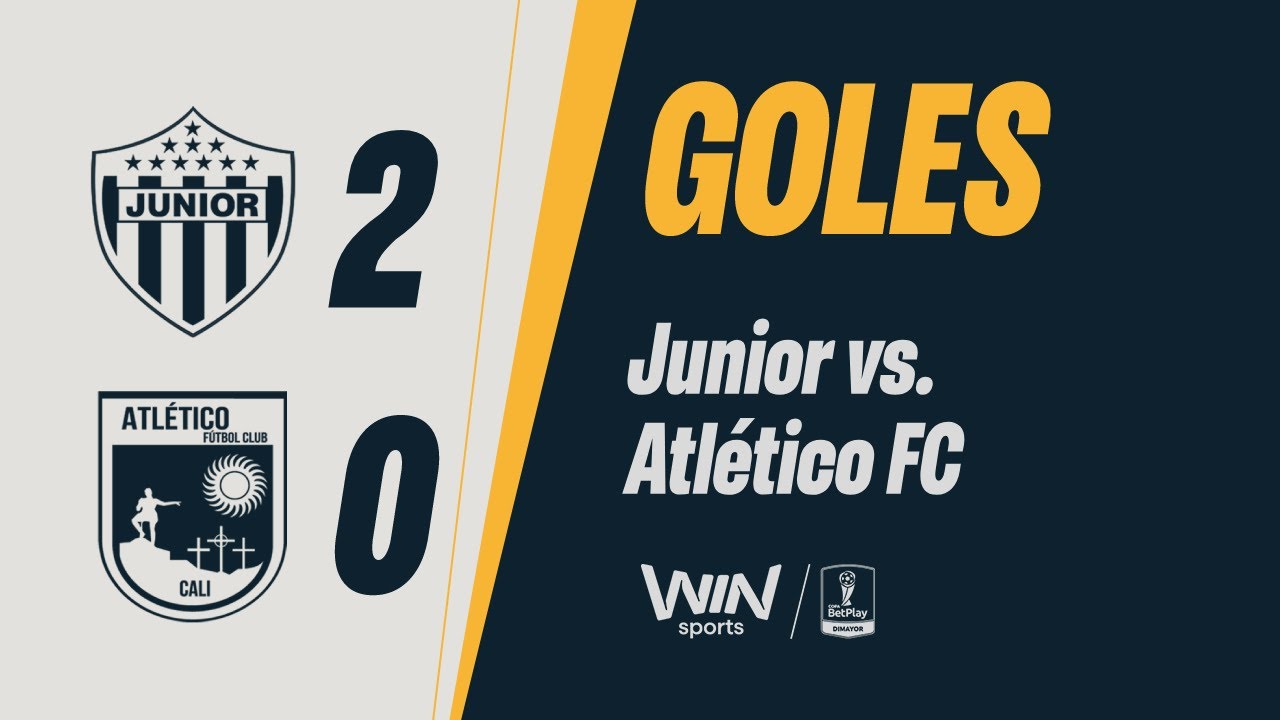 Junior vs. Atl&eacute;tico (Goles) | Copa Betplay Dimayor 2025 | Octavos - Ida