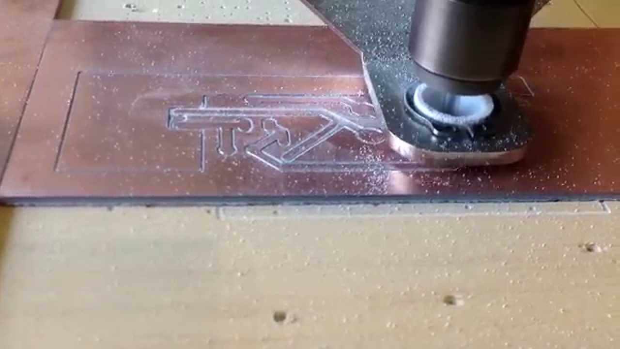 PCB CNC milling with floating head