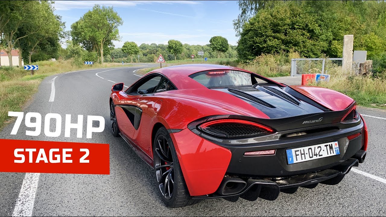 MCLAREN 570 S STAGE 2 790 HP  | V8 - Good sound exhaust ?