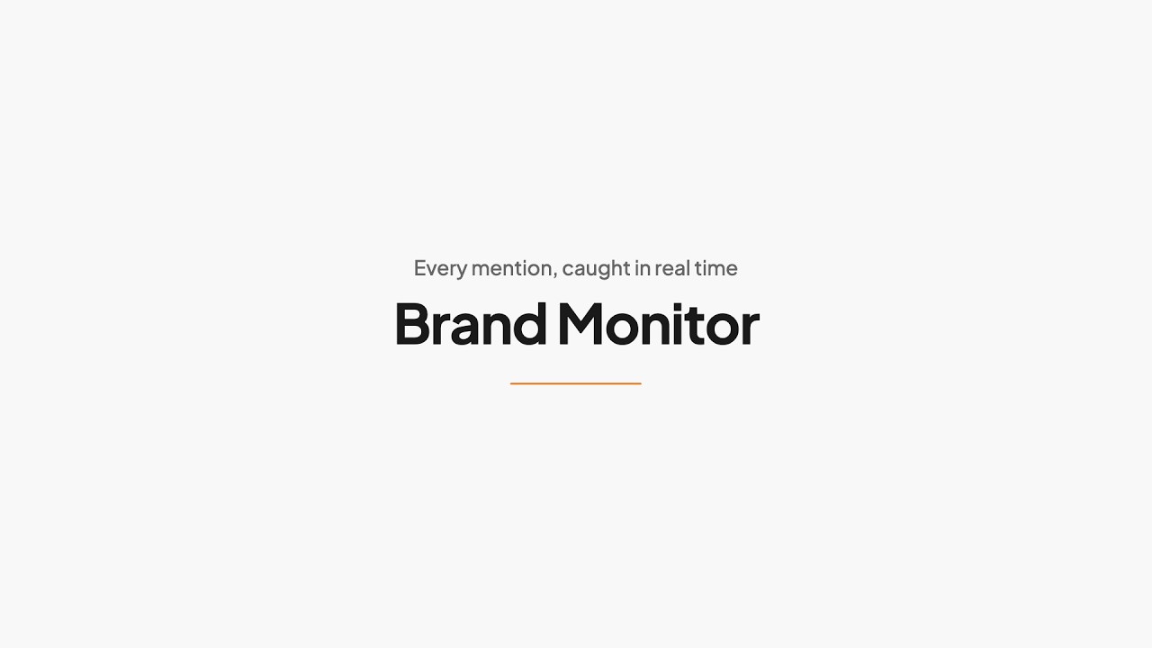 ReddGrow Brand Monitor: Catch Every Reddit Mention of Your Brand in Real Time