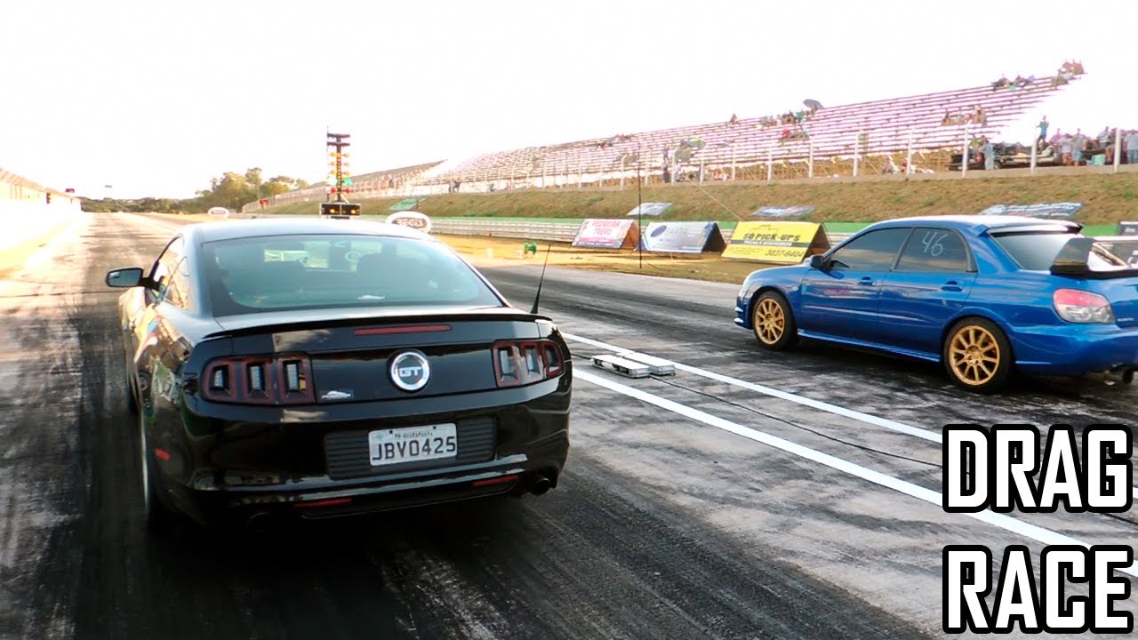Muscle vs Import - Mustang GT 5.0 and Subaru WRX/STI