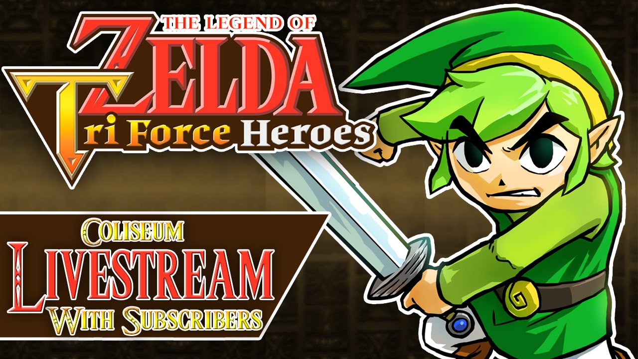 Tri Force Heroes - Livestream Coliseum Battles With Subscribers!