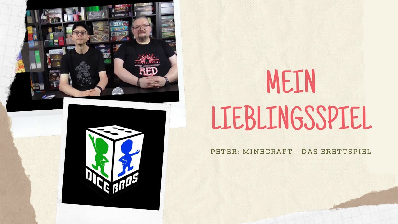 MEIN LIEBLINGSSPIEL: Peter - Minecraft: Das Brettspiel