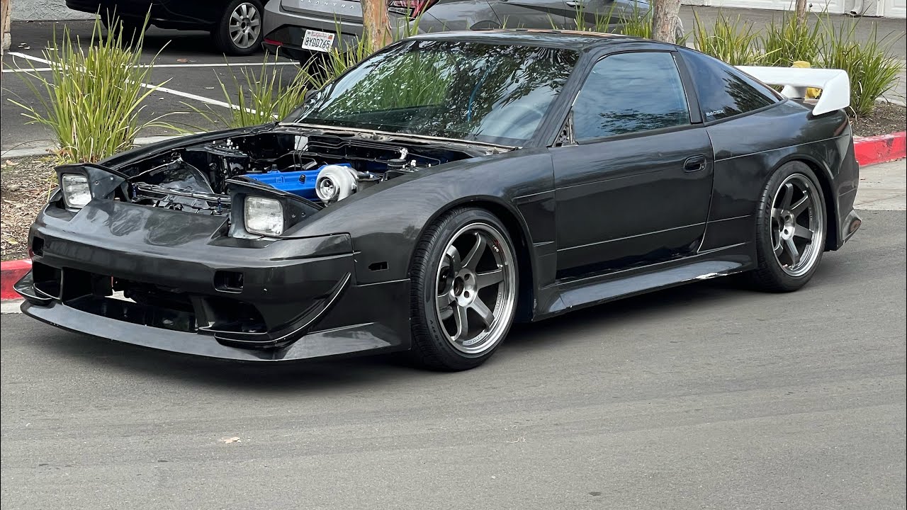 RB25DET Neo Swap S13 240SX First Start