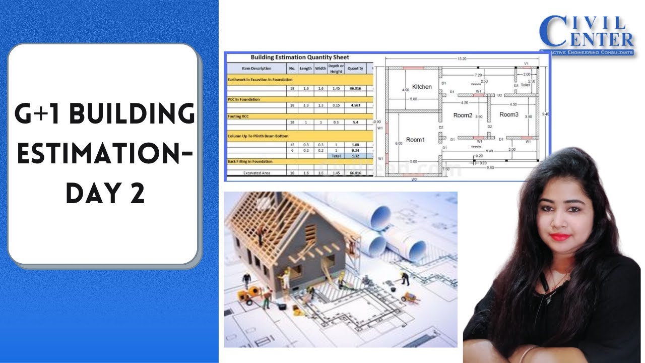 Building Estimation 2022 (Part2)| Estimation and Costing| House Estimate| Estimation of in Excel