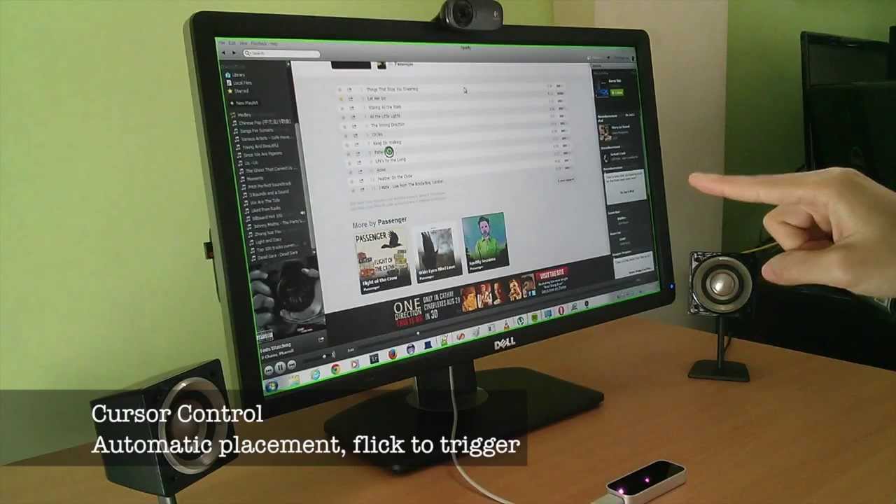 Pointable - OS Interaction with Leap Motion Controller