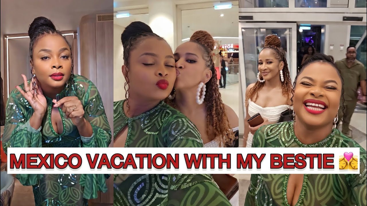 Inside Bimbo Ademoye and Adesua Luxury Mexico Vacation - It Was FUN!
