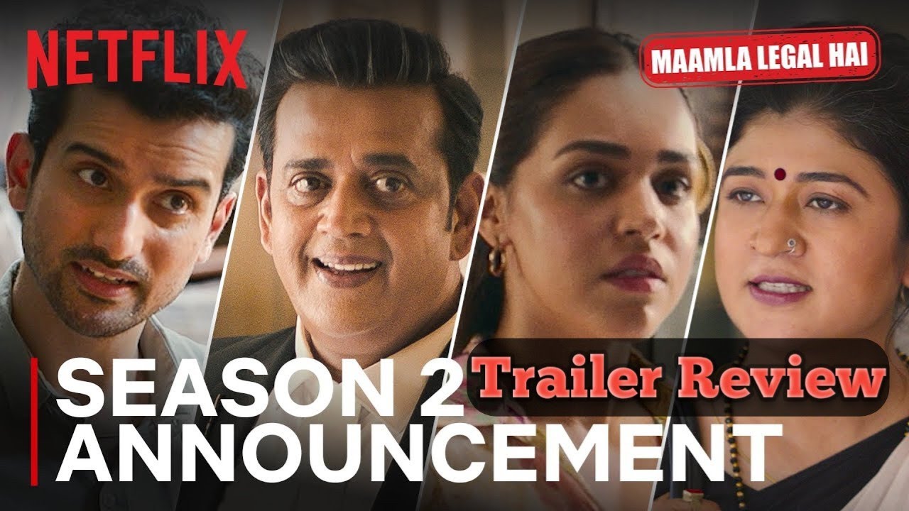 Maamla legal hai Season2 Announcement Trailer  Review | Ravi kishan | Netflix | Sk Mandal03