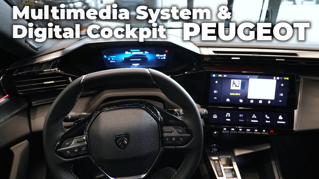 New Peugeot Multimedia System & Digital Cockpit 2022