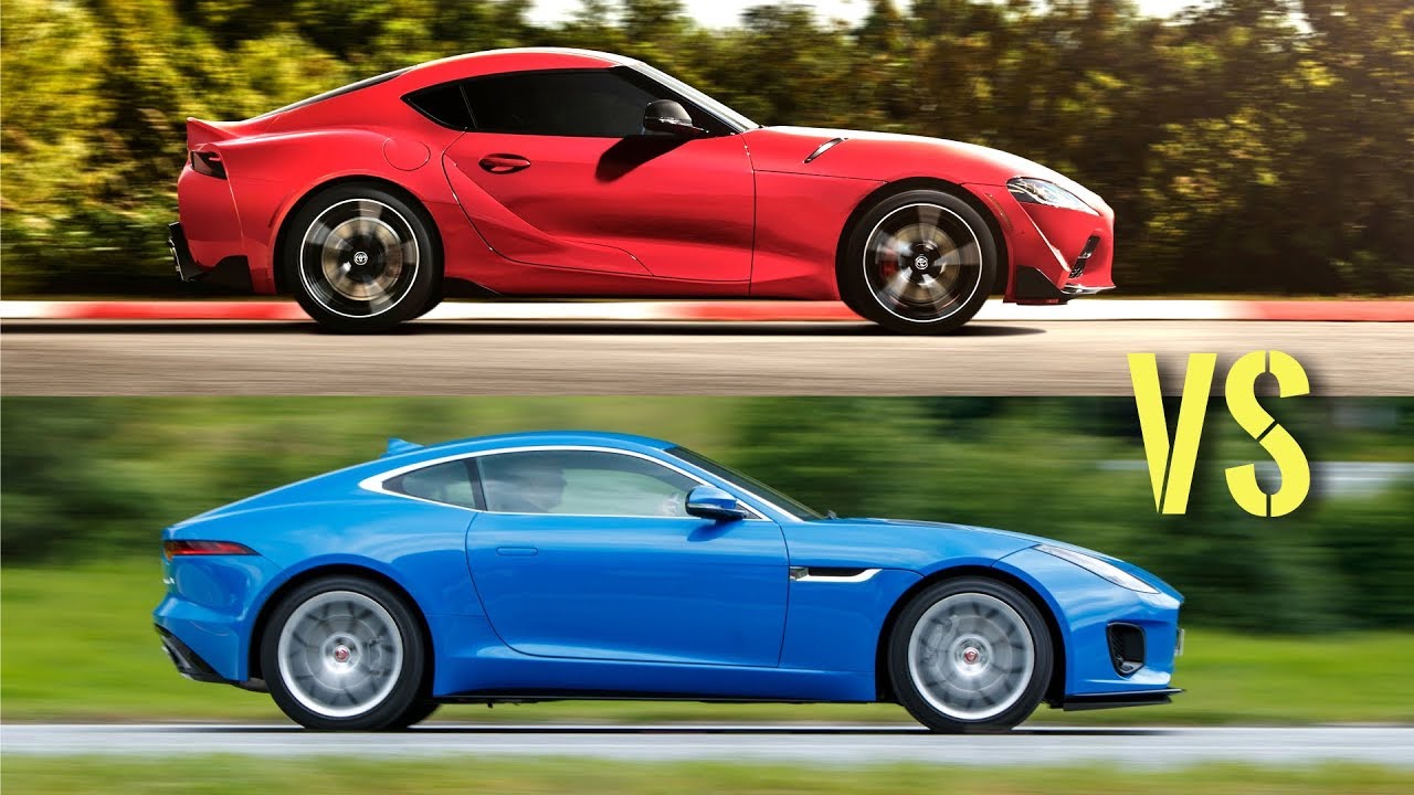2020 Toyota Supra vs Jaguar F-Type
