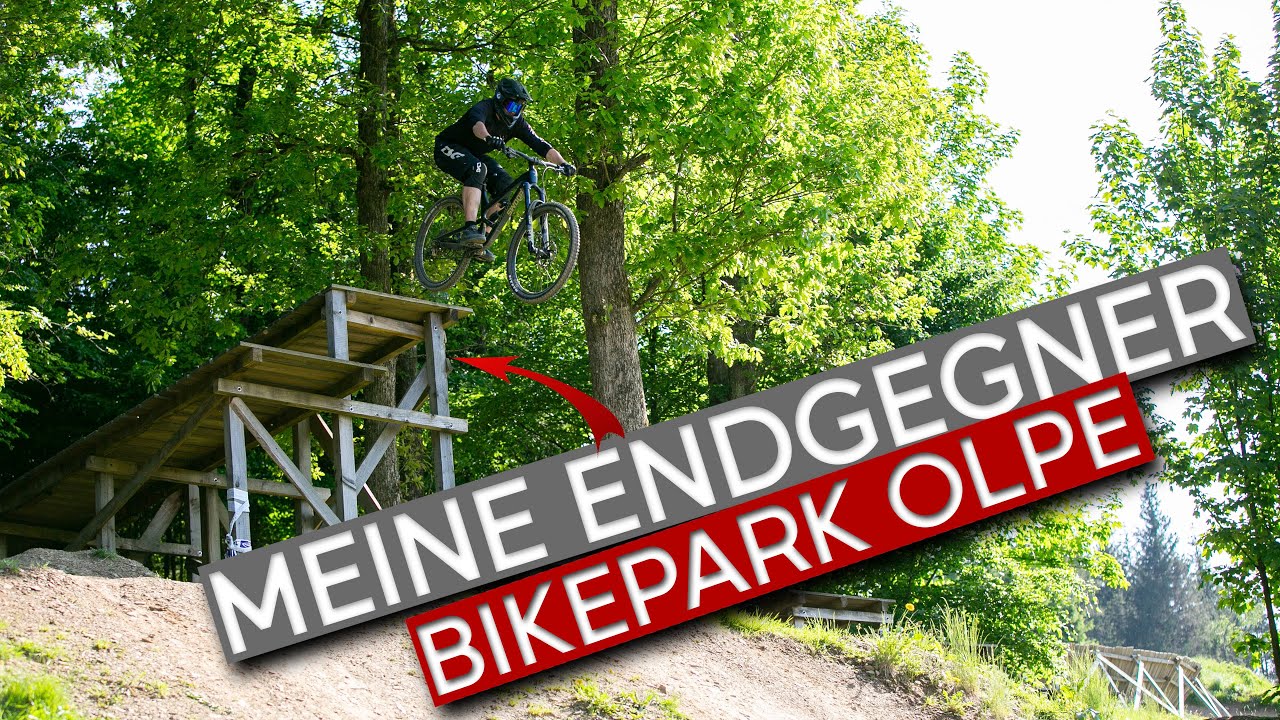 Bikepark Olpe 2022 | Meine Endgegner😰 3m Drop & 7m Gap | Erste Abfahrt geht schief | Neue Flow-Line