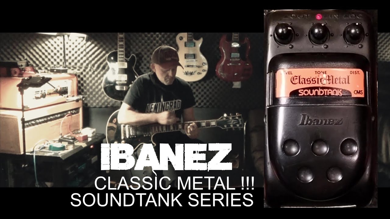 IBANEZ CLASSIC METAL [sound check ]   Power chords & Heavy tone !