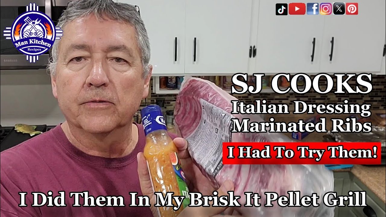 Amazing Baby Back Ribs Marinated In Italian Dressing COPYCAT