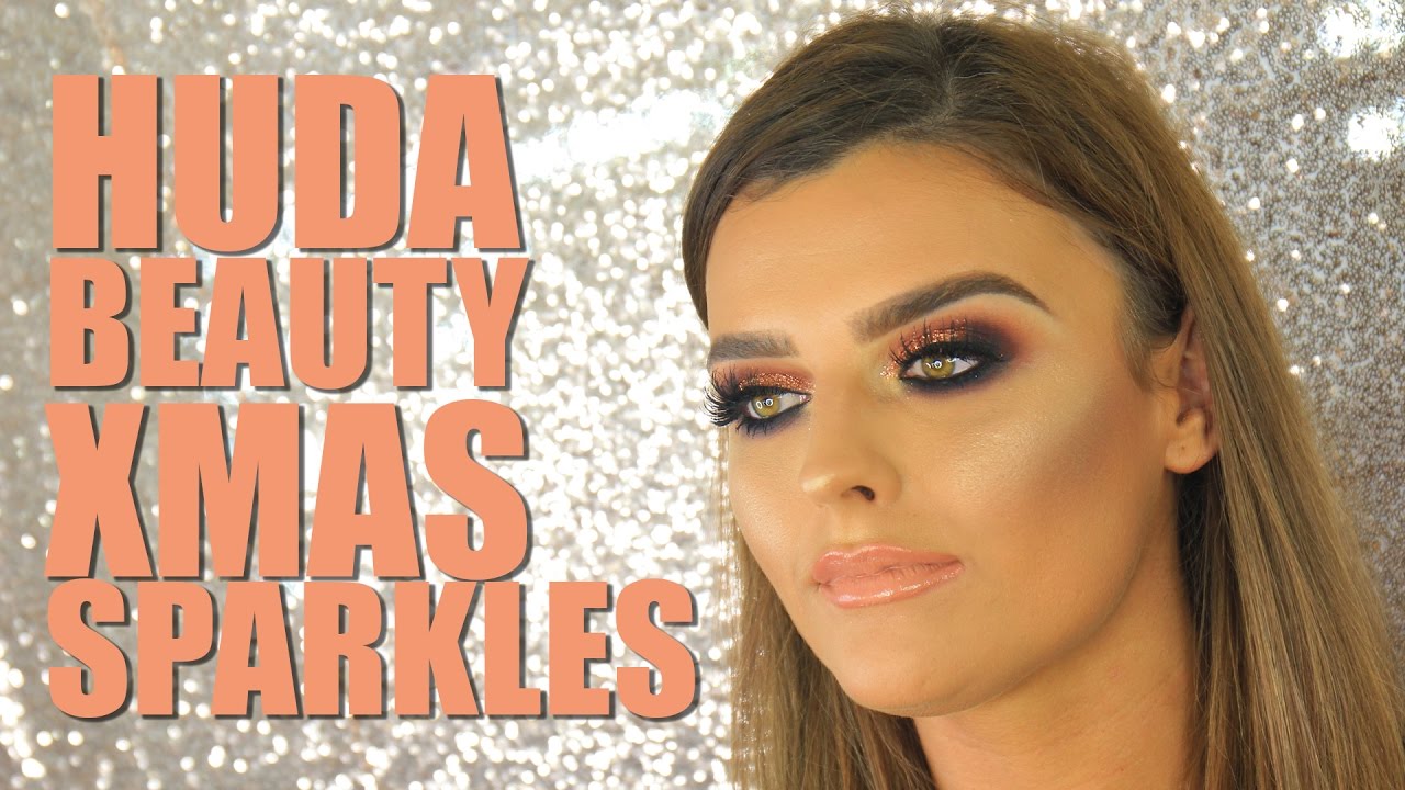 HUDA BEAUTY Christmas Makeup Tutorial | Official Pout