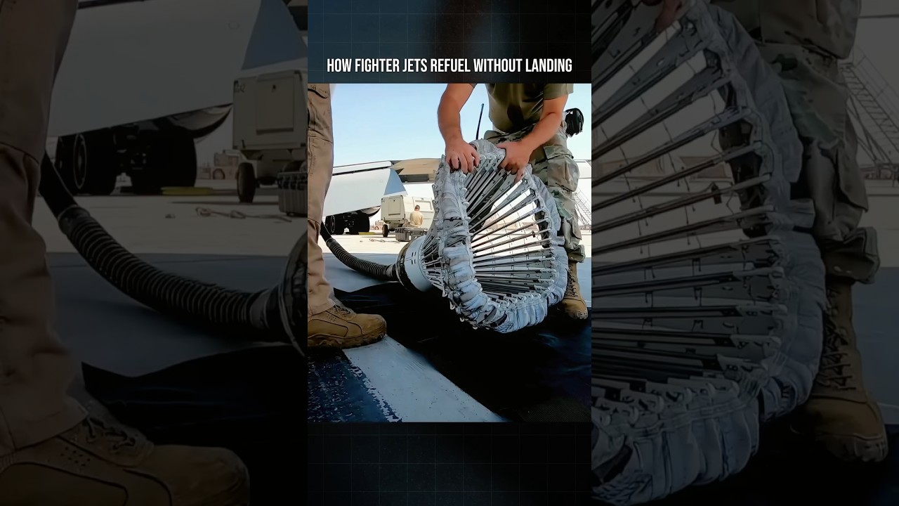 How Fighter Jets Refuel Without Landing