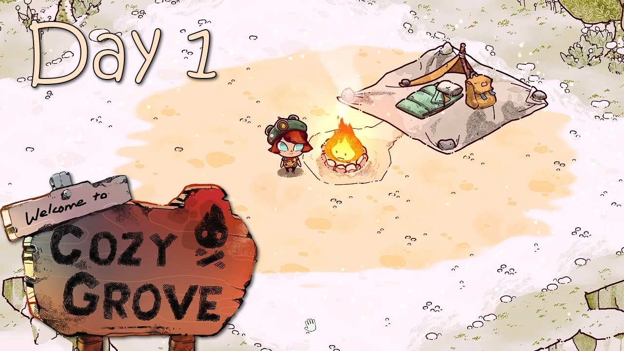 Cozy Grove Day 1  - Relaxing Gameplay | Longplay | No Commentary