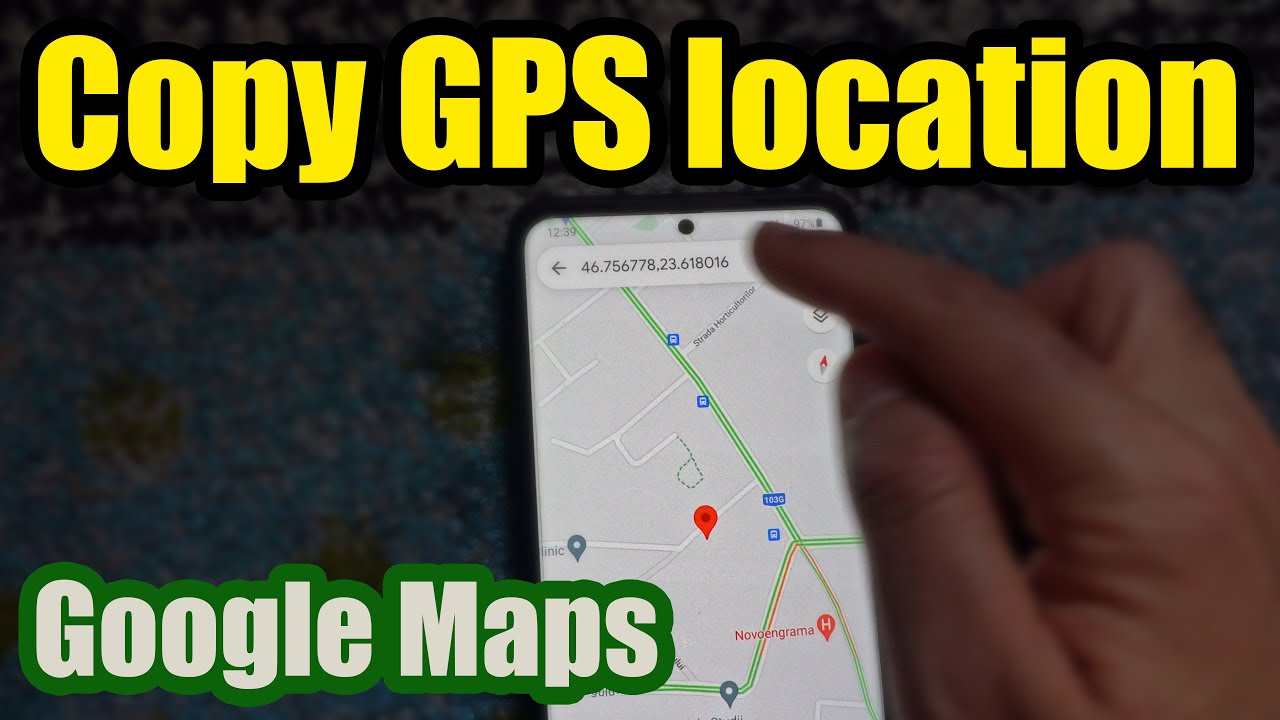 How to Copy the GPS coordinates using Google Maps? (Android phone, Data OFF)