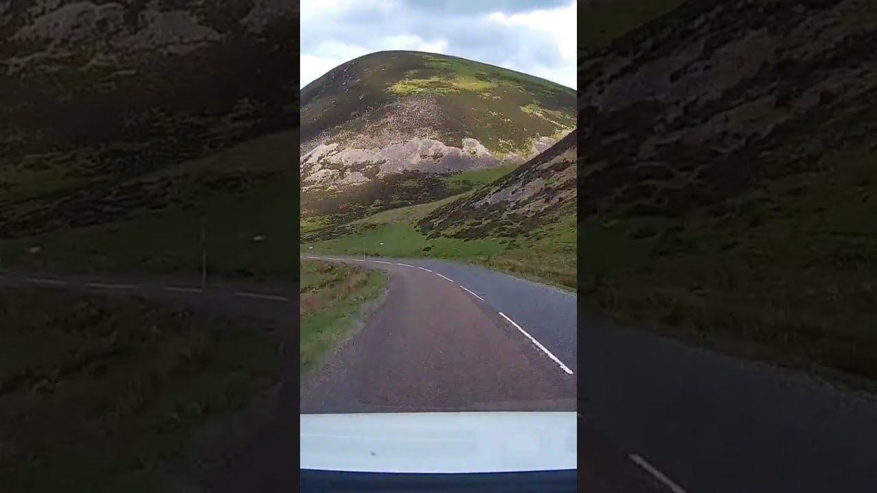 Mennock Pass through the eye of COOAU M26 Dashcam