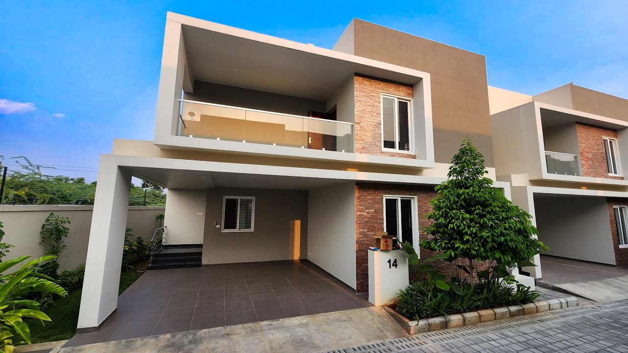 🔥Luxury Gated Community Villa sale Near coimbatore Airport 🛫|  7.50 cents land area 😍 #home 🏕️