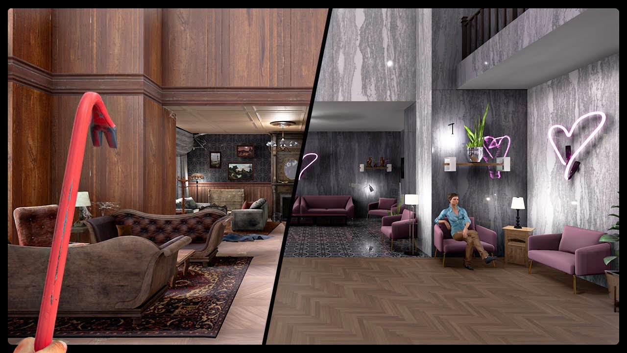 Превращаем обветшалый вестибюль отеля в современный шедевр — Hotel Renovator