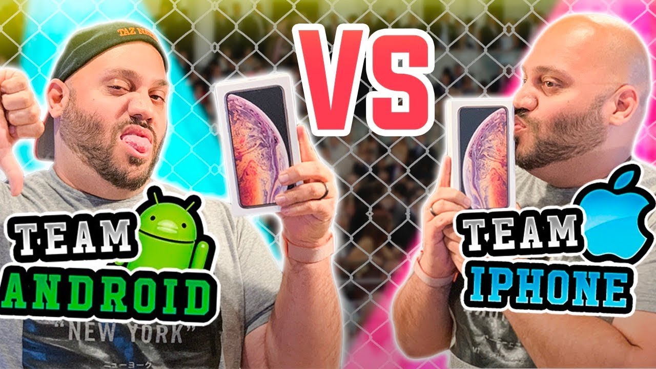 Android Fanboy & Apple Fanboy Unbox the New iPhone 😂