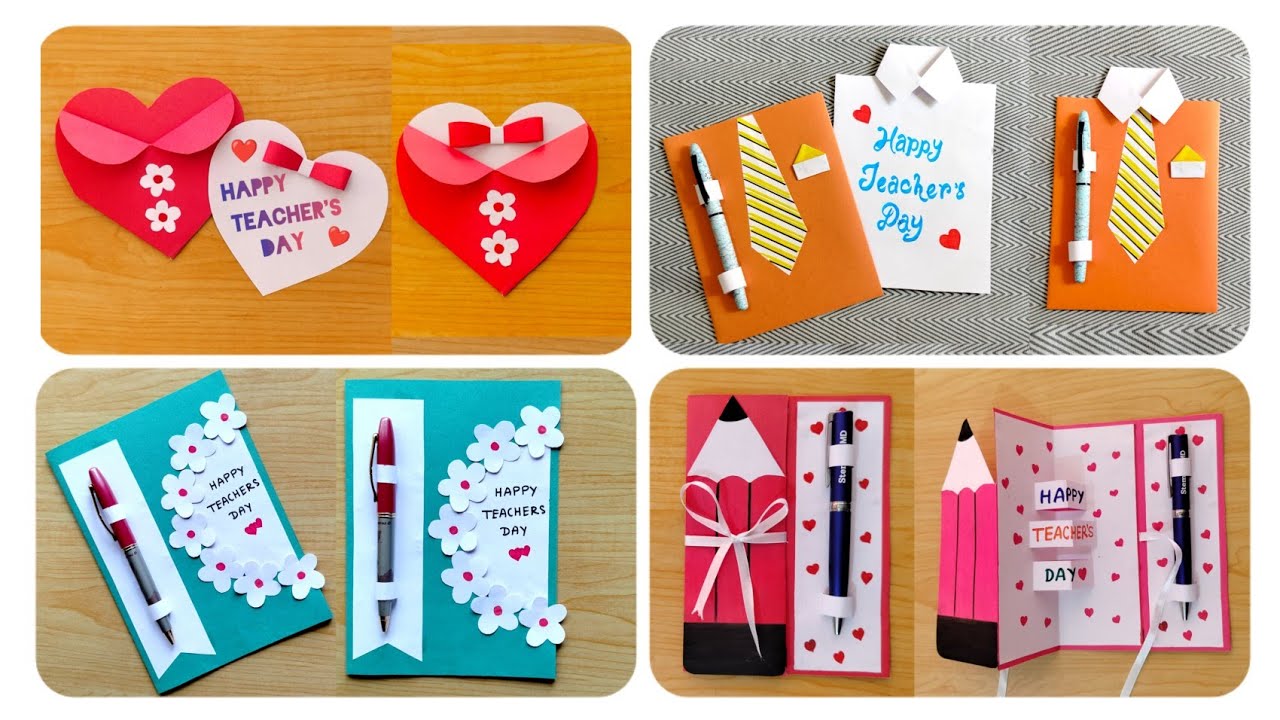 Teacher's Day DIY Card || Teacher's Day Card Making Ideas|| Teacher's Day Card