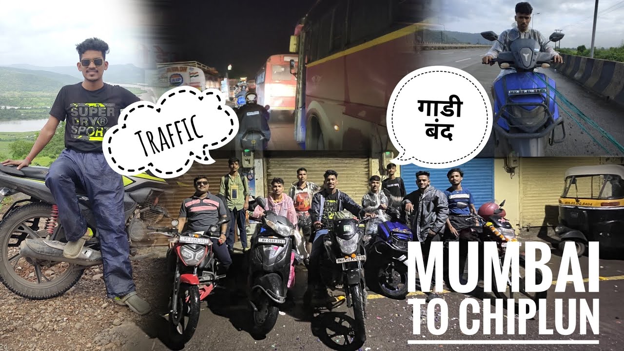 Mumbai to Chiplun khass ganpatisathi bikevarun!!Amhi kokankar