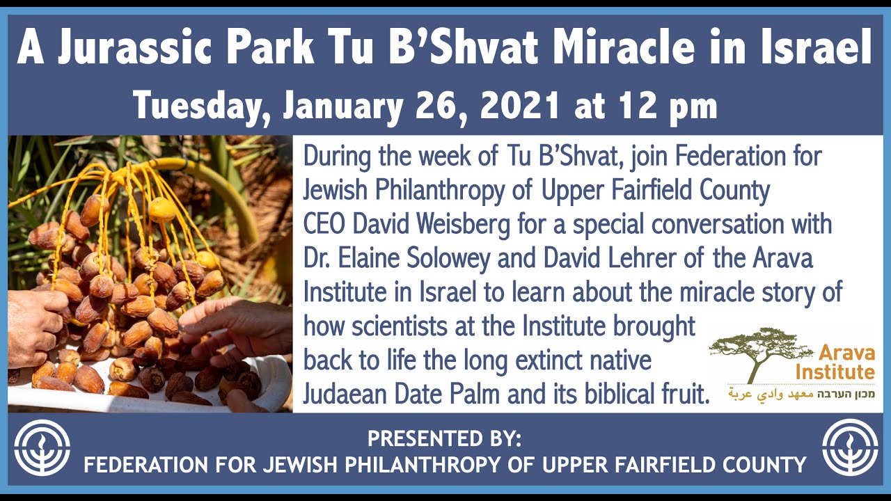A Jurassic Park Tu B’Shvat Miracle in Israel