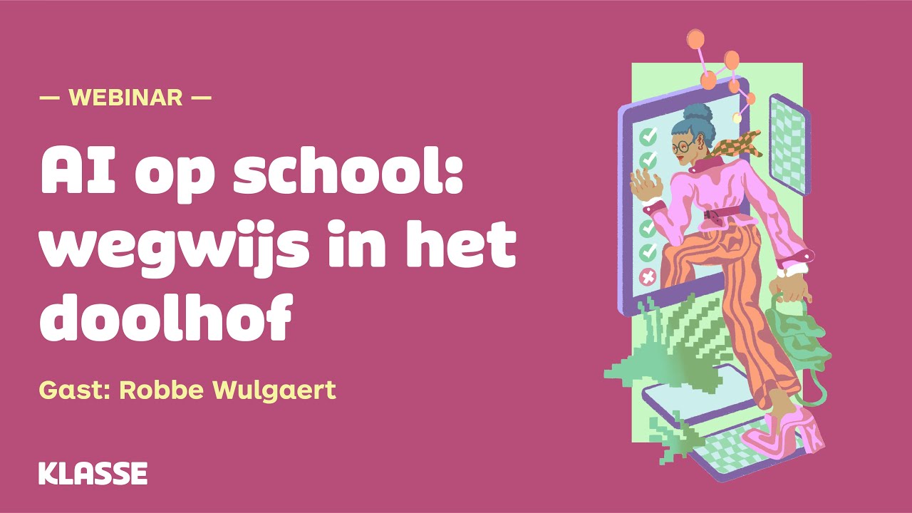 Webinar AI op school: wegwijs in het doolhof
