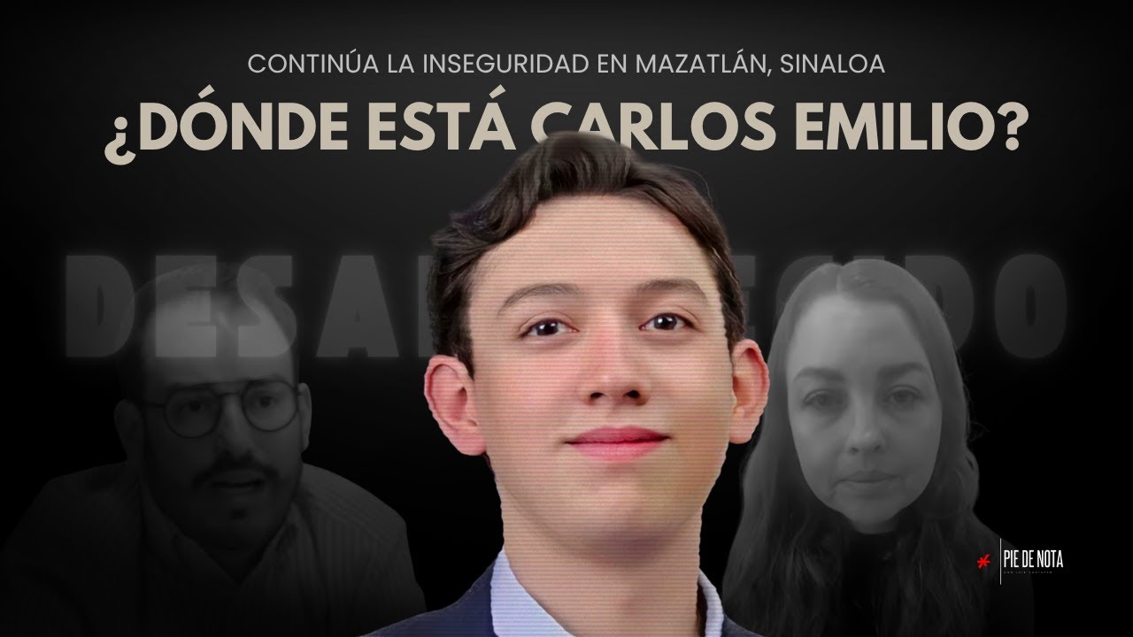 ¿Dónde está Carlos Emilio? - Desapareció en Mazatlán en bar de ex-sec de economía Ricardo Velarde