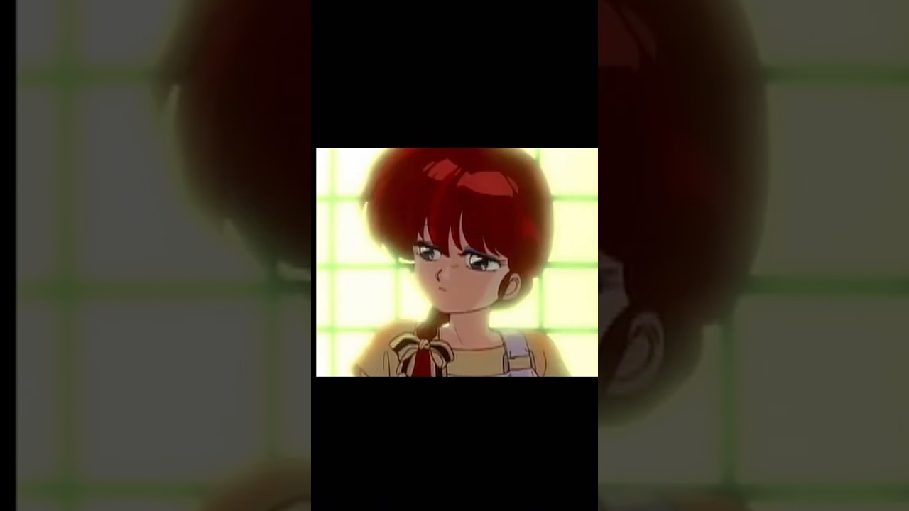 Ranma girl (Ranko  Saotome) #ranma&frac12; #anime #ranma #edit