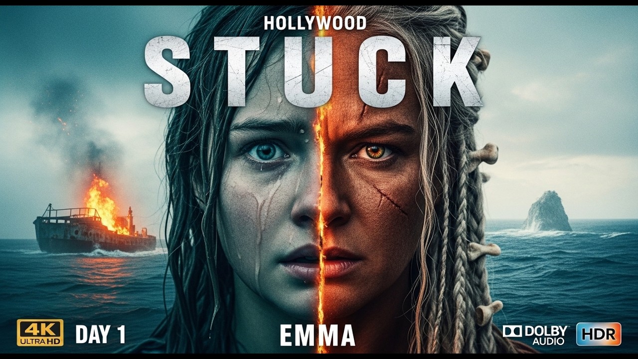 STUCK: 18 Years Alone on a Deserted Island | Full Movie | 4K Cinematic Survival