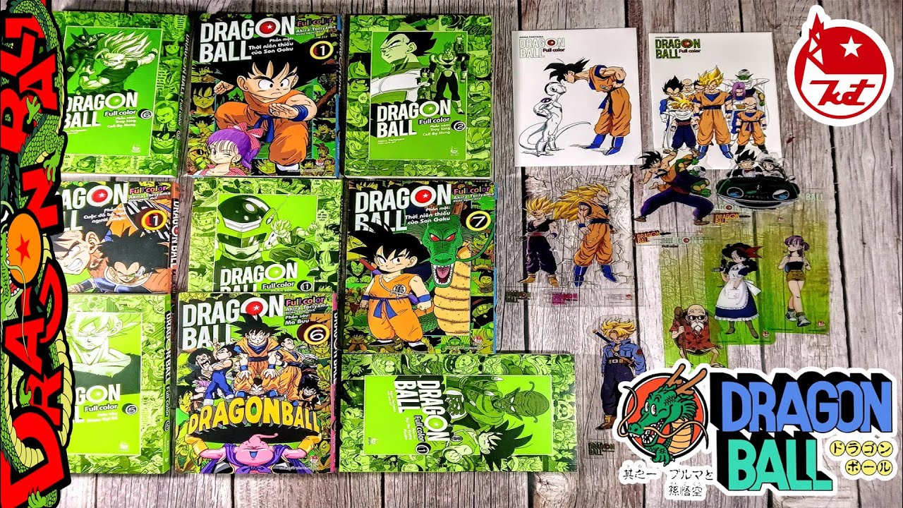 MANGA Dragon Ball Full Color Version NXB Kim Đồng (VN) | ドラゴンボール || 7 Viên Ngọc Rồng Màu ||  UnSeal.