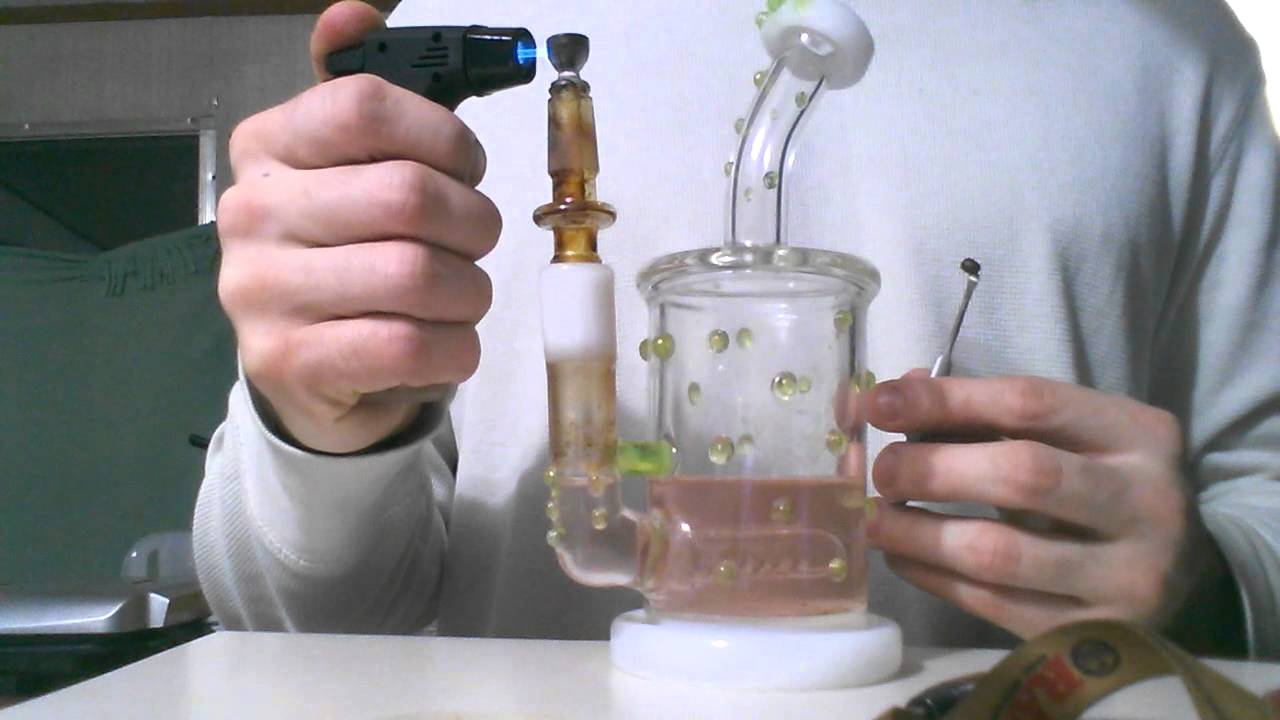 Purple Alien OG Kush Shatter Hit
