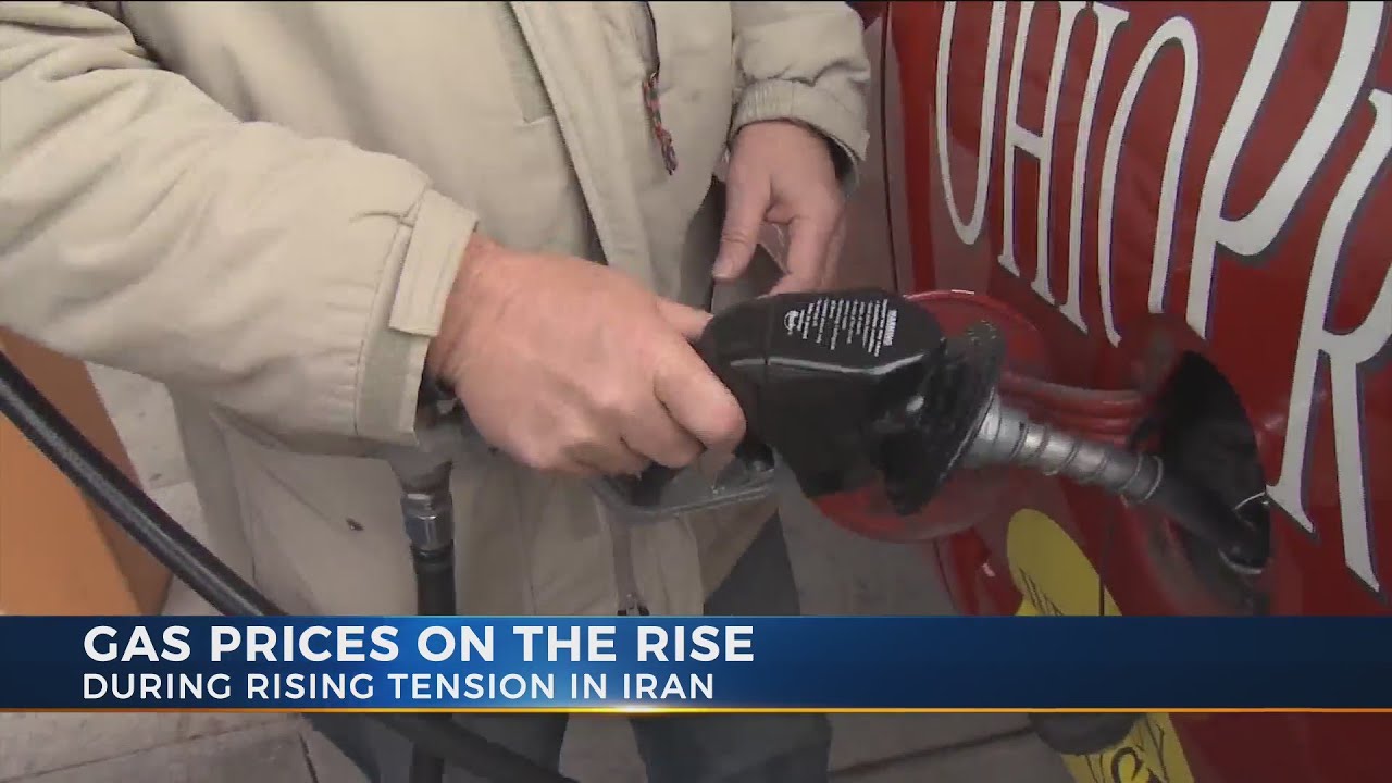 Gas prices spike as tension rises in Iran