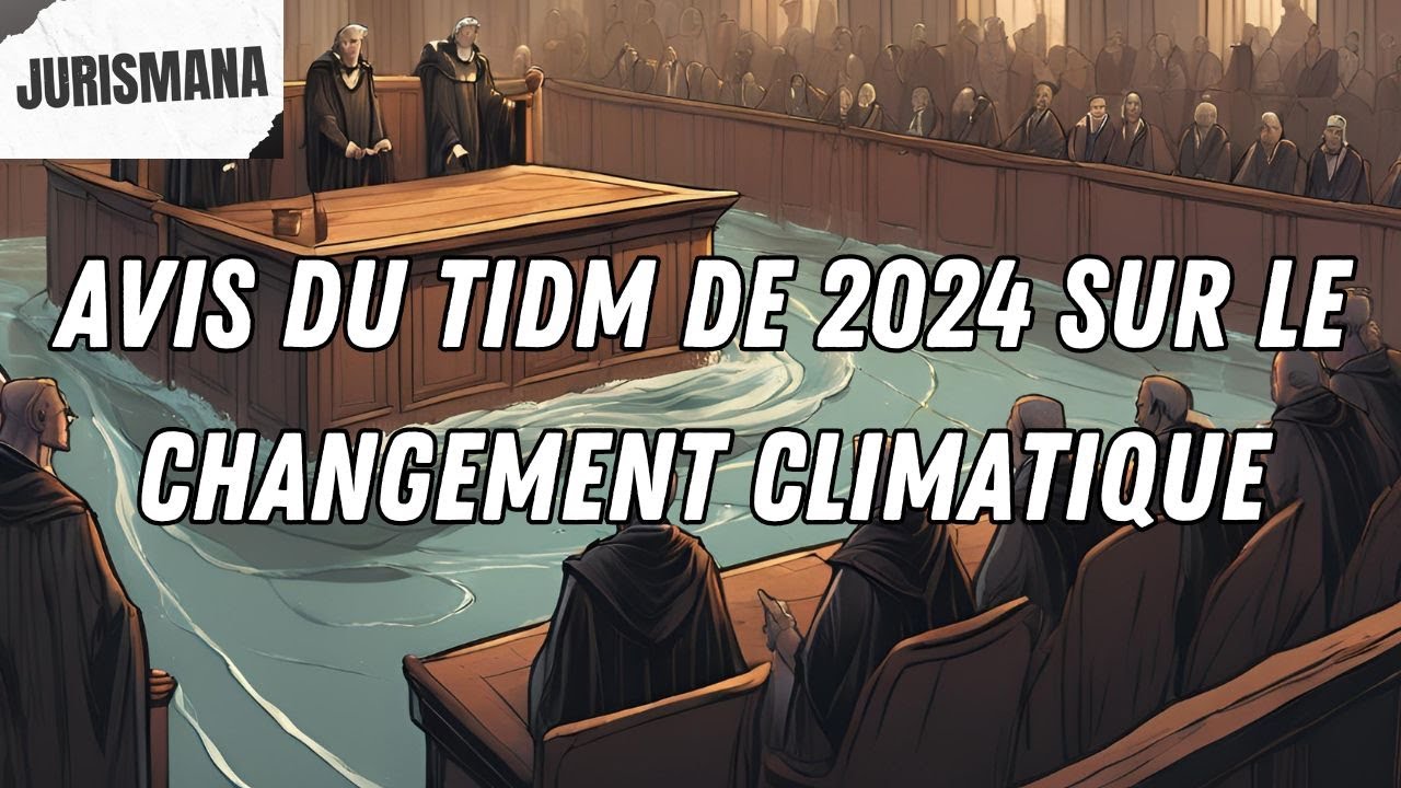 Avis du Tribunal International du droit de la mer de 2024 sur le changement climatique