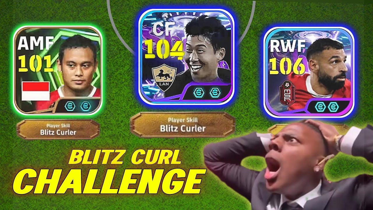 PREMIUM [BLITZ CURLER] ATEP RIZAL CHALLENGE THE OG SON HEUNG MIN & NEW SALAH 🤯…