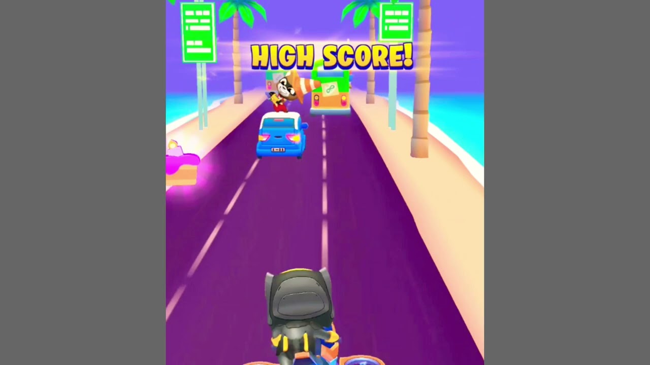Subway surf cute game#vairalvideo 👏