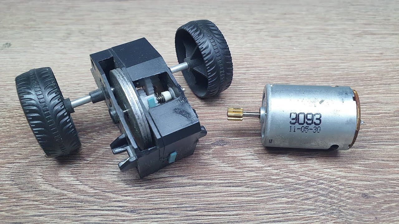 DIY RC Car Gear Box - Kendin Yap RC Araba Dişli Kutusu