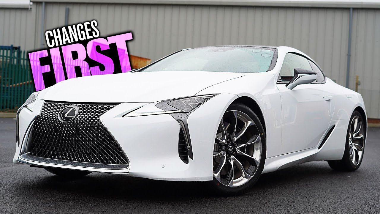 First Changes to my NEW V8 Lexus LC500! (& POV Drive)