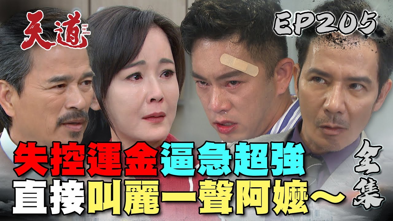 天道 EP205 完整版｜失控運金逼急超強 叫麗萍一聲阿嬤重仁聽到好剉 轉生秘密全都知道了？｜FIGHT FOR JUSTICE｜【PP石墨烯蠶絲超導被】