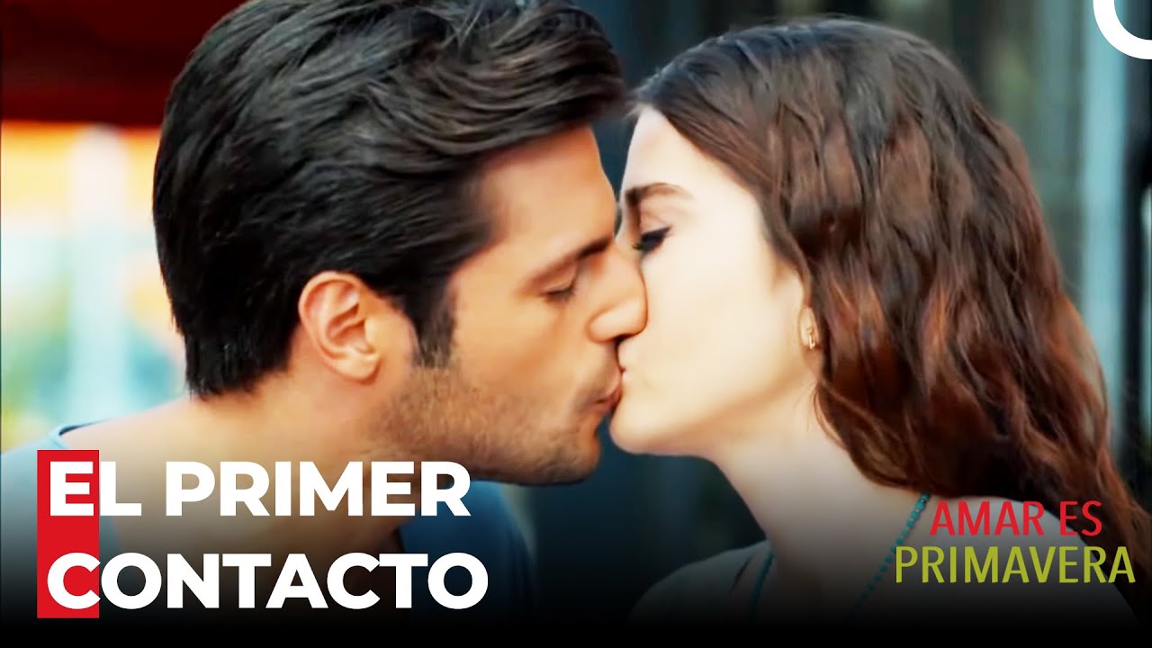 El Primer Beso De Oyku Y Ayaz - Amar Es Primavera Capitulo 5