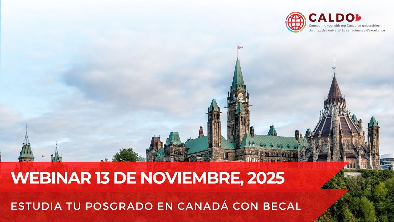 Estudia tu posgrado en Canadá con Becal