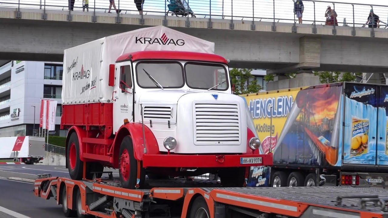 Oldtimer kommen zum 37. Int. ADAC Truck-Grand-Prix an den Nürburgring 11.07.2024