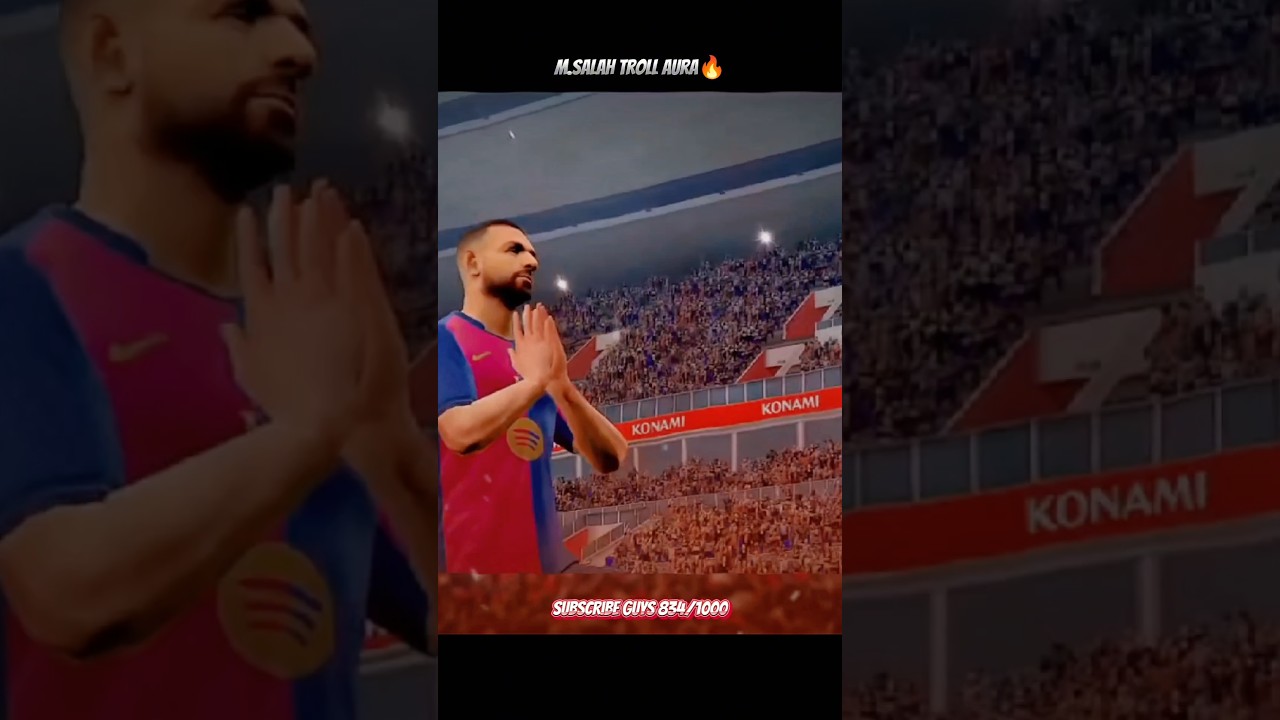 M.Salah troll celebration 😆⚽🔥 #efootball #peslive #efootball2025 #football #efootball2024
