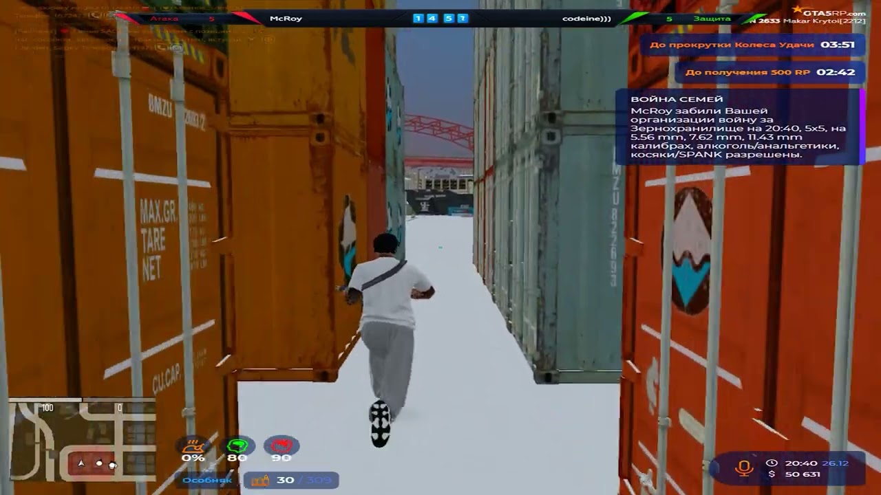 новогодний вайб на gta5rp milton